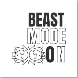 beast mode on Posters and Art